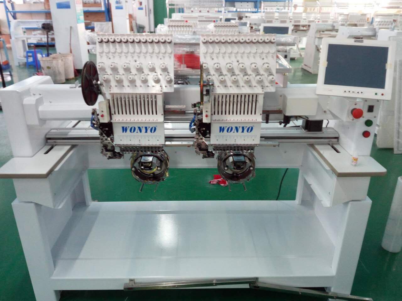 100% New Wonyo Cap Embroidery Machine Is Better Than Tajima Second Hand Embroidery Machine