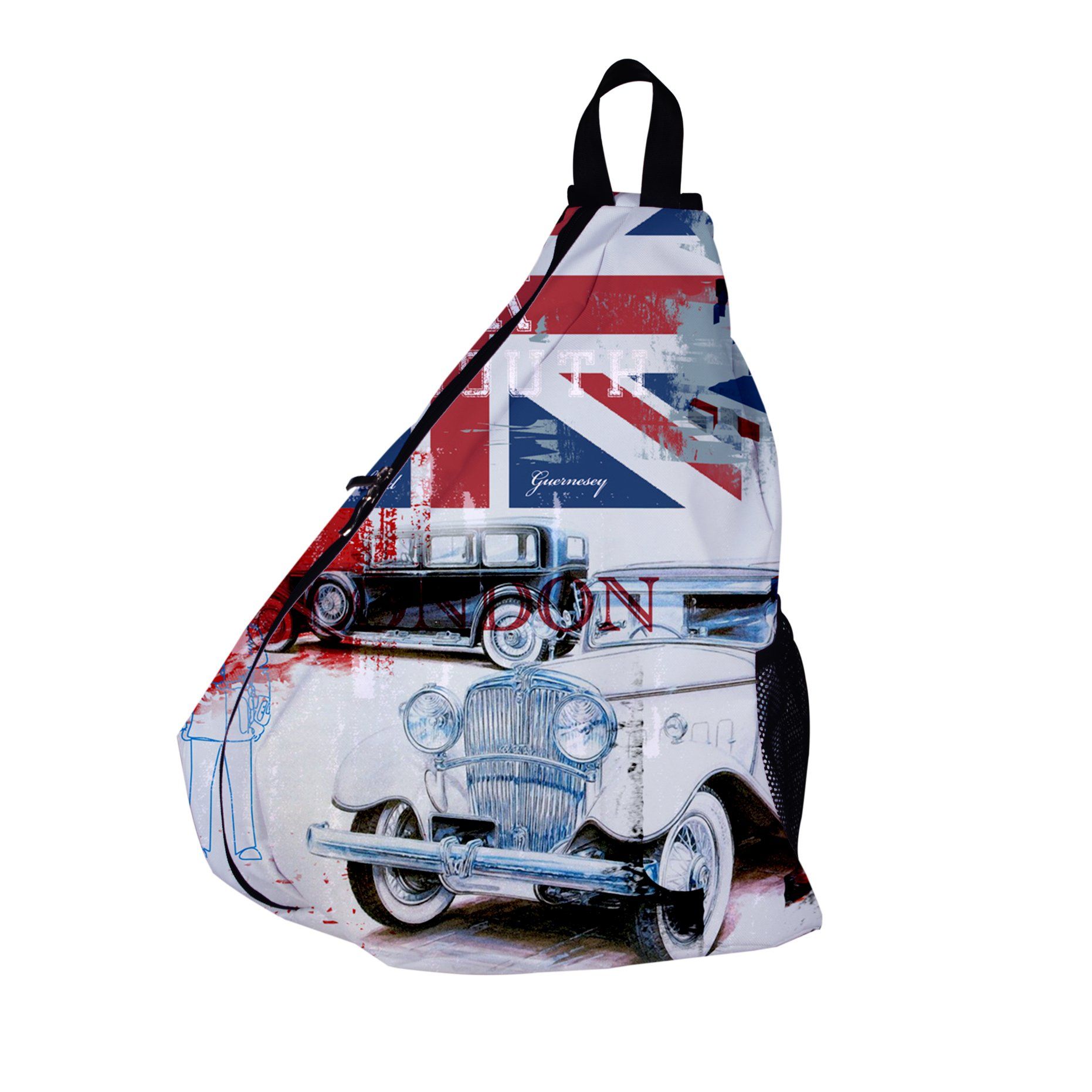 600D Polyester Backpack Sling Bag