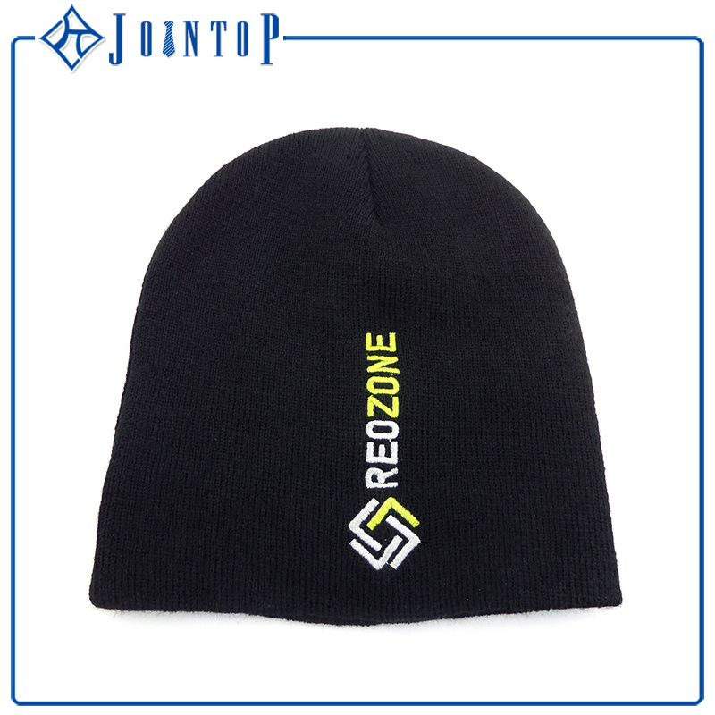 Fashionable Plain POM POM Knit Beanie Hat