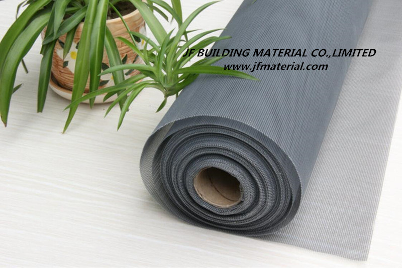Gray Color Fiberglass Window Screen/ Insect Window Screen Net