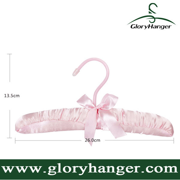 Pink Satin Padded Hanger for Children