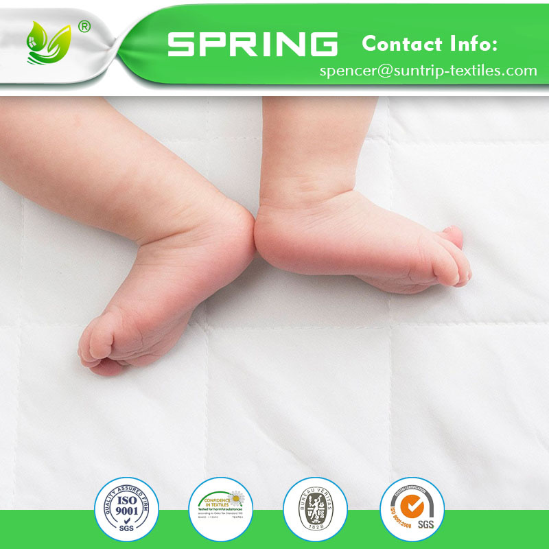 Machine Washable Reusable Hypoallergenic Baby Mattress Protector