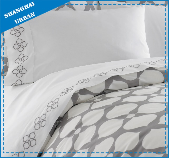 Classic Printed Polyester Soft Microfiber Bed Sheet Set