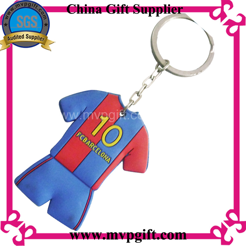 Bespoken Soft PVC Keychain for Rubber Key Ring