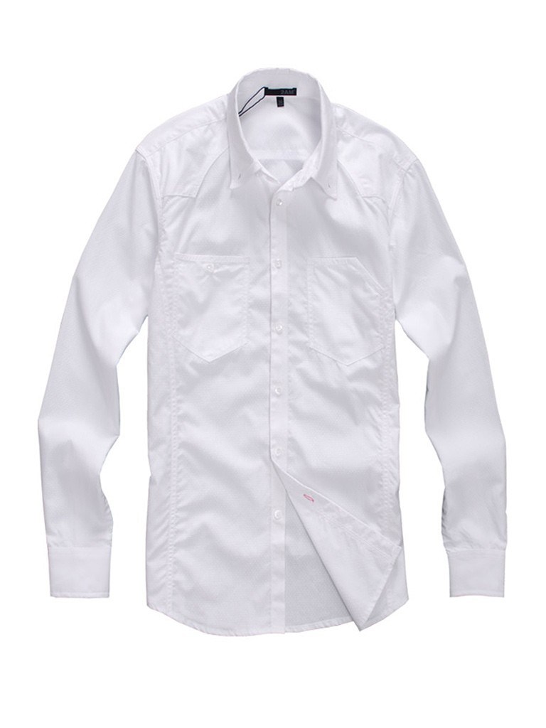 Elegant Men's Slim Fit Shirt (SHM-09) Demure Men's Dress Shirt