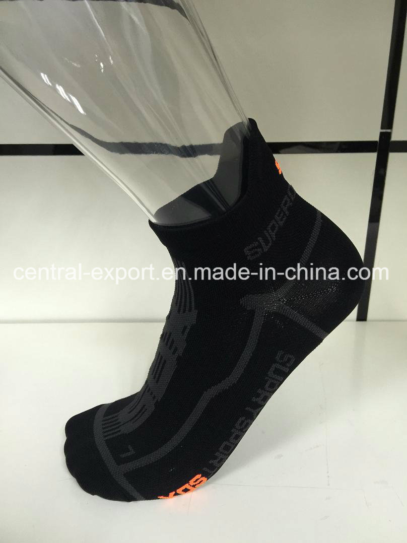 Customized Men Nylon Elastane Running Socks