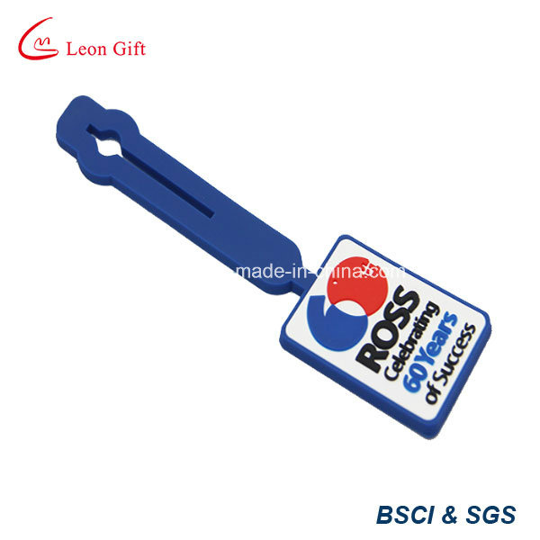 Embossed Soft PVC Rubber Bag Tag
