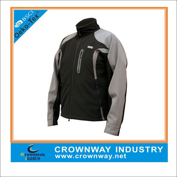 Warm Breathable Men's Casual Softshell Jacket for Winter