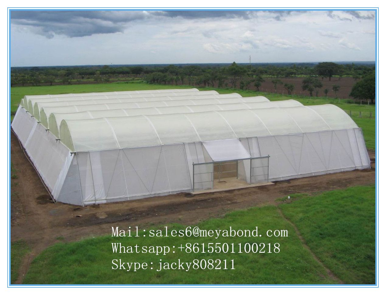 Anti Insect Netting for Multi Span Greenhouse