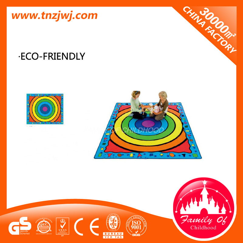 Rainbow Color Educational Toys Kids Carpet