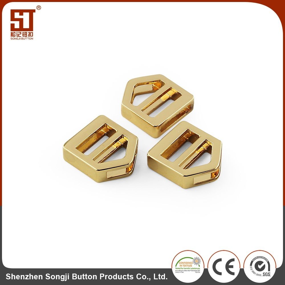 Jacket Fashion Color Matching Metal Shank Alloy Button