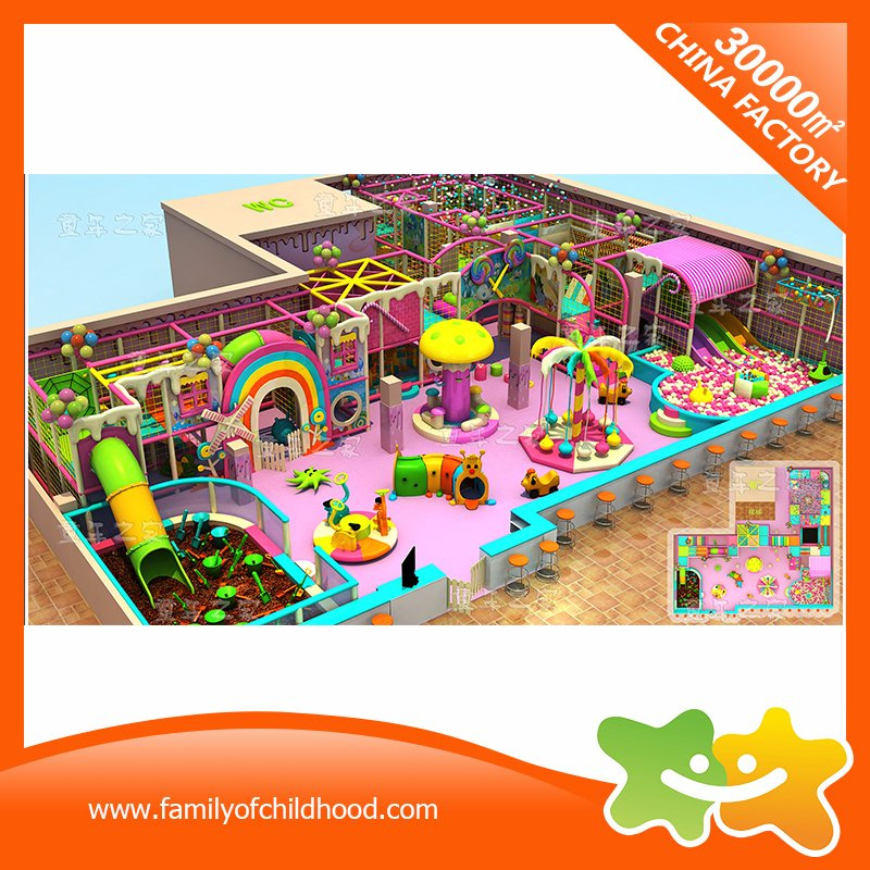 New Design Play Structure Soft Area Indoor Playground