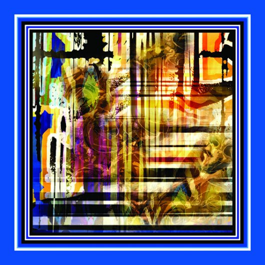 Custom Digital Printing 100% Silk Scarves (F13-0018)