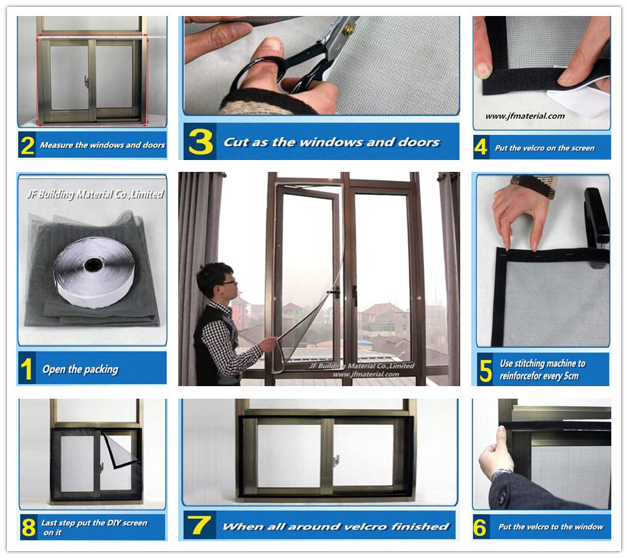 Anti- Mosquito Net 150cm*180cm DIY Window Screen