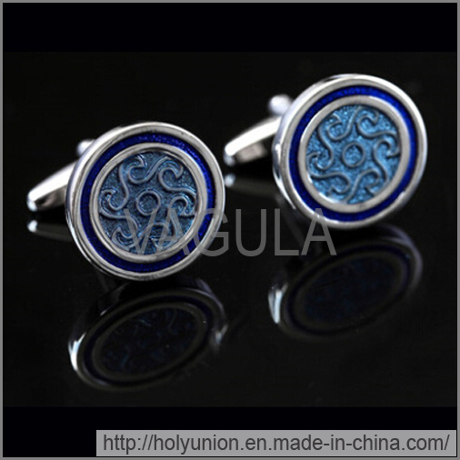 VAGULA Cuff Links Designer Brass Cufflinks (Hlk31711)