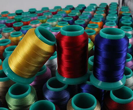 Rayon Embroidery Thread 100% Polyester Filament Textile Sewing Fabric Thread