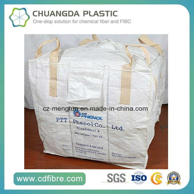 Polypropylene FIBC Jumbo Packing Bag with Cross-Corner Loops and Skirt