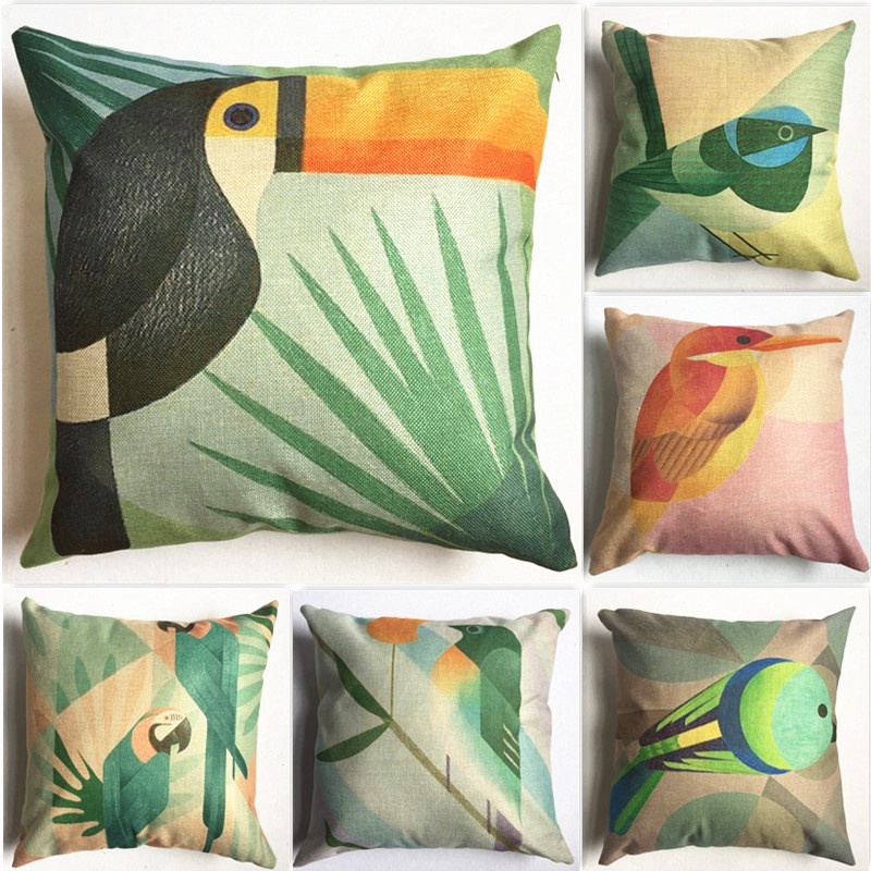 Custom Cotton Linen Woven Pillowcase