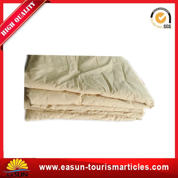 Hotel Quilt with Brown Color for Disposable Use