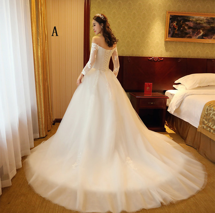 2017 New Style Soft White/Ivory Tulle Bridal Wedding Ball Gown