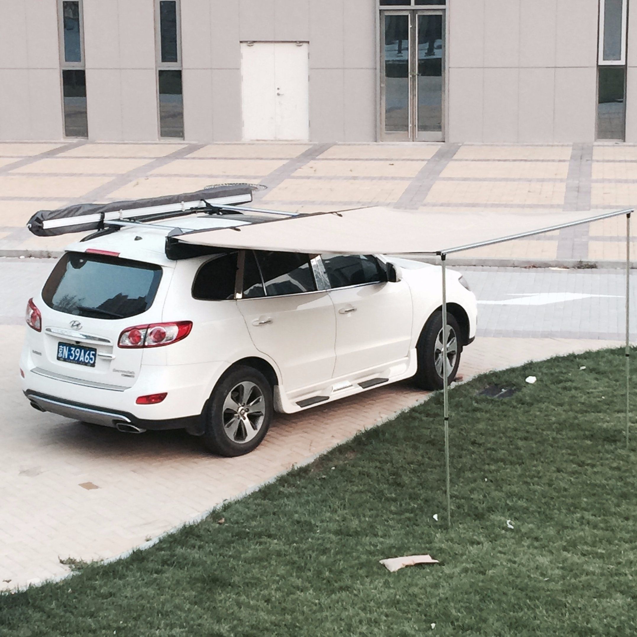 Car Side Waterproof Canvas Awning for Camping
