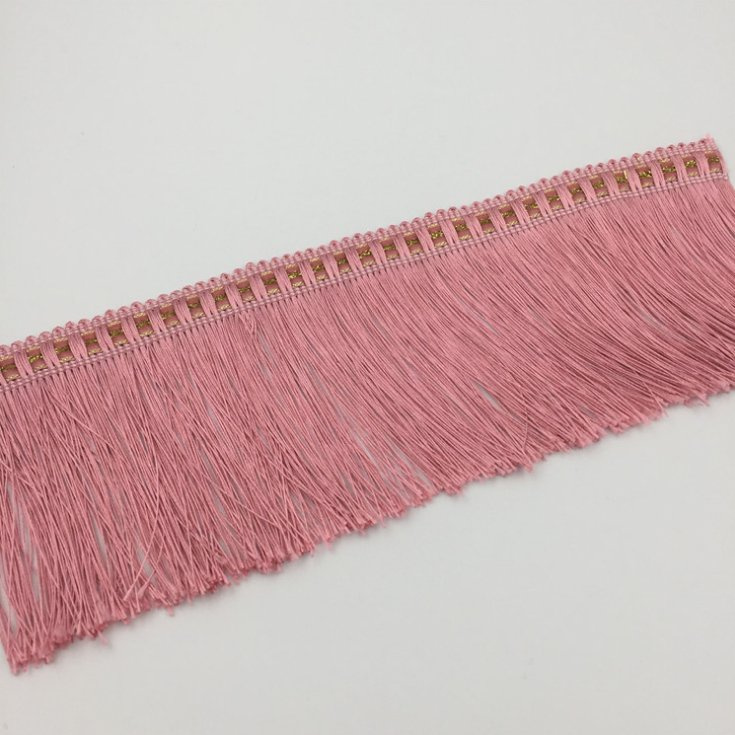 High Quality 11cm Double Thread Fringe Trim for Decoration