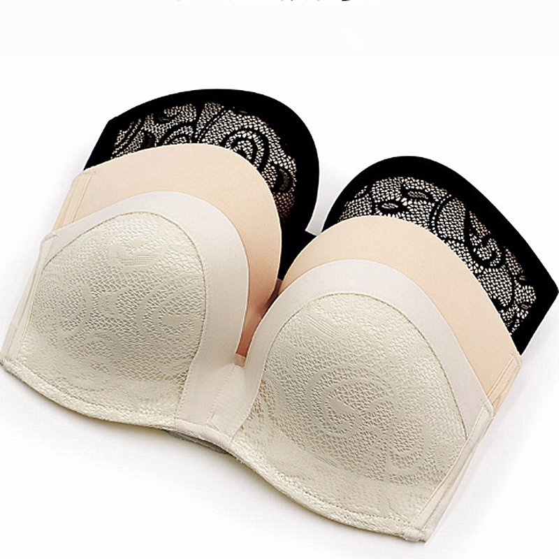Push up Adhesive Silicone Bra Deep V Invisible Bra