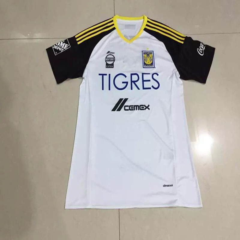 2016/2017 Tigres White Football Uniform