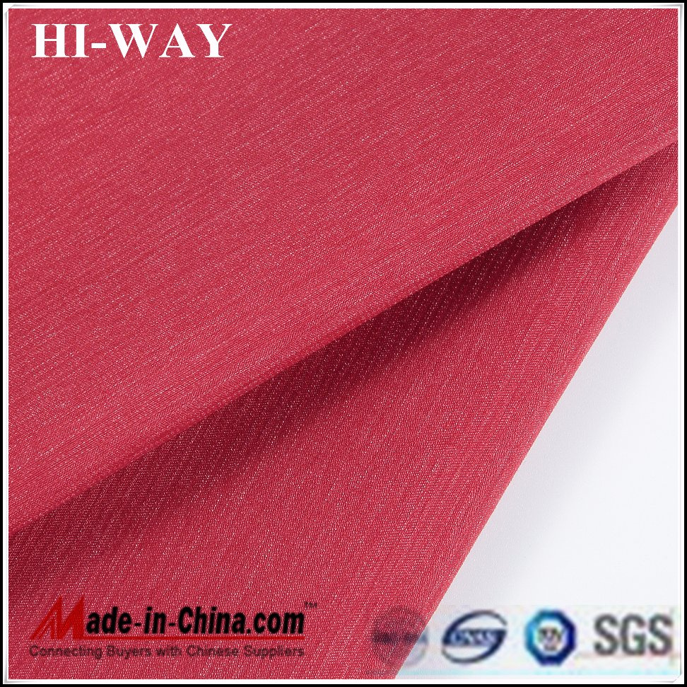 Hwtj7161 N/P Taslon Melance Dobby Twill Fabric