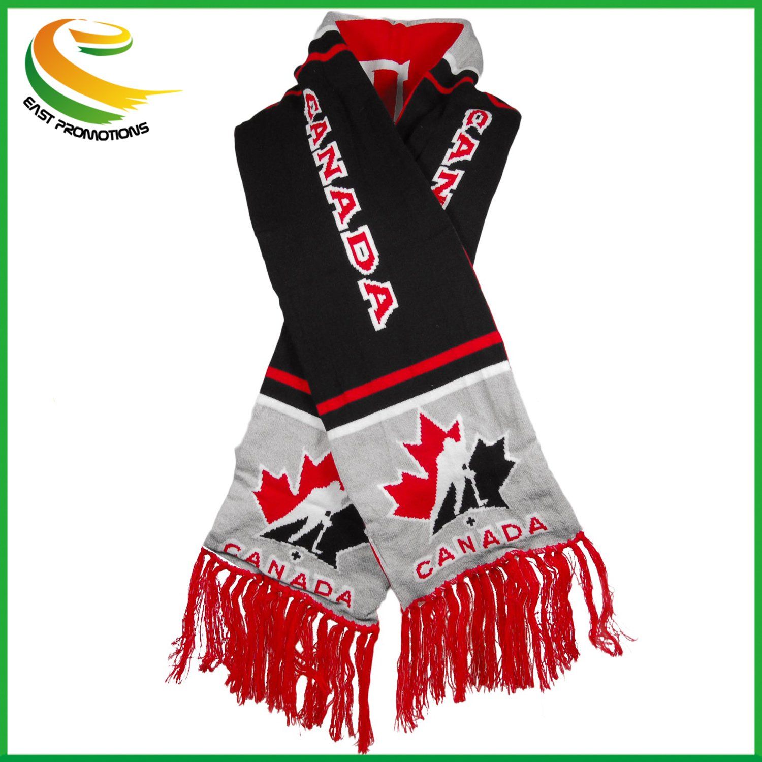 World Cup Scarf / Polyester Scarf with Team Logo