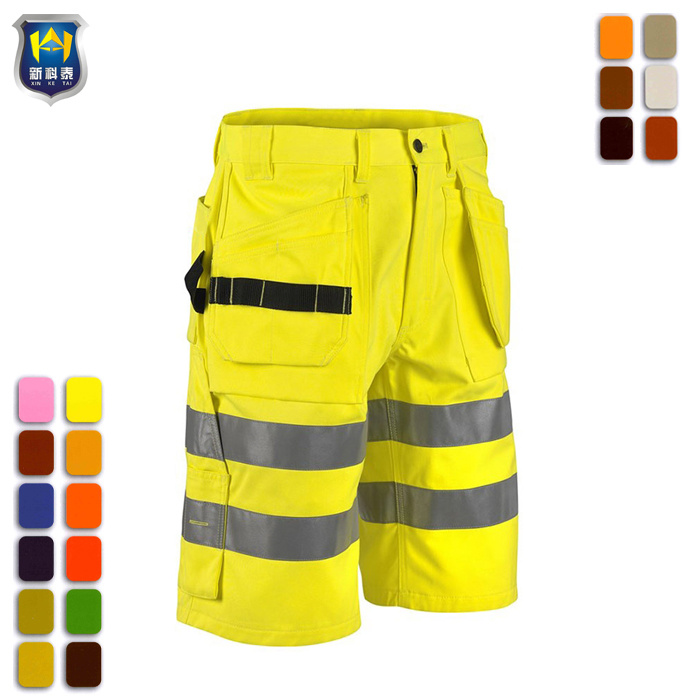 Custom Reflective Works Safety Shorts