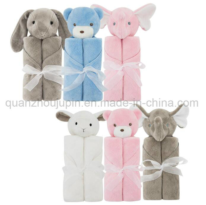 OEM High Quality Suede Animals Baby Blanket