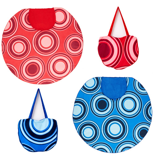 Foldable Round Beach Towel