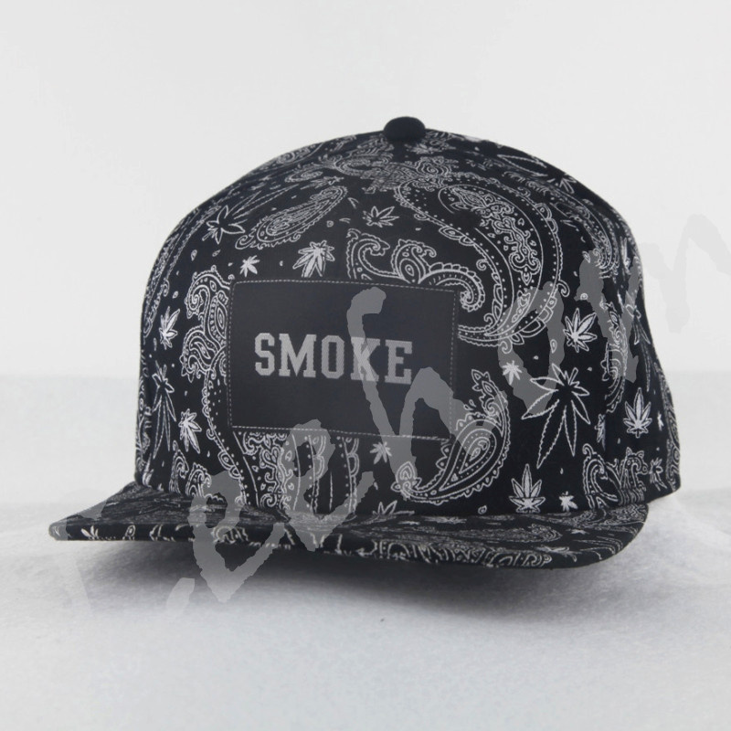 Fashion Print Tajima Snapback Fiftting Caps