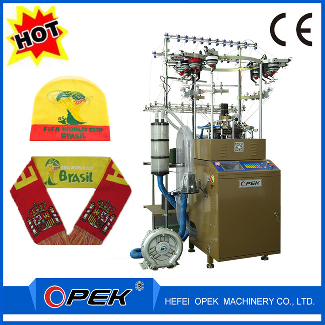 Single Jacquard Hat Knitting Machine