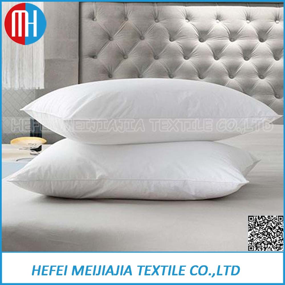 Wholesale 100% Cotton Material Goose Feather Pillow