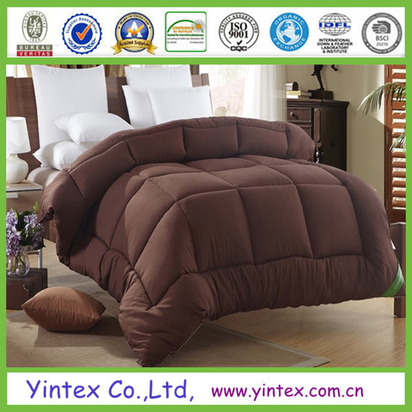 Solid Down Quilt/Polyester Comforter