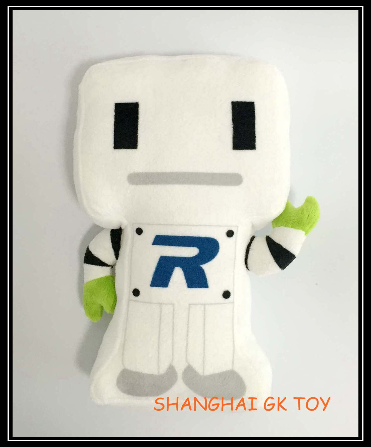 Custom Logo Plush Robot Pillow