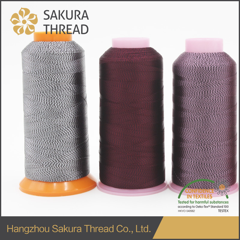 Customized 4000 Yards Multicolored Rayon Thread with Oeko-Tex100 1 Class