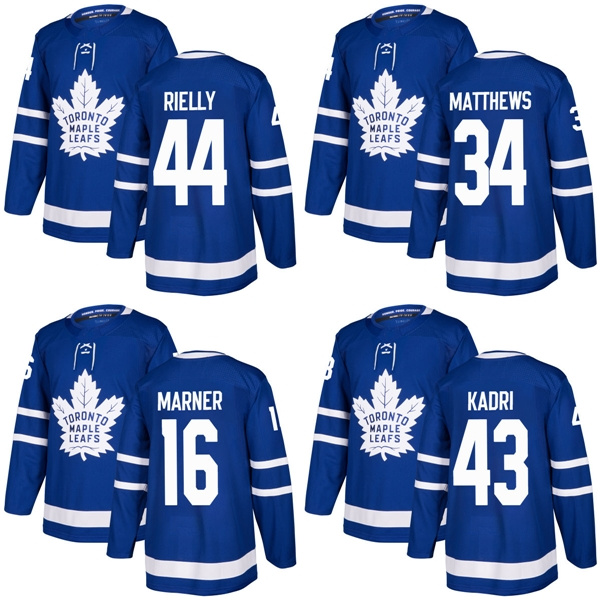 Maple Leafs Auston Matthews Mitch Marner Morgan Rielly Hockey Jerseys