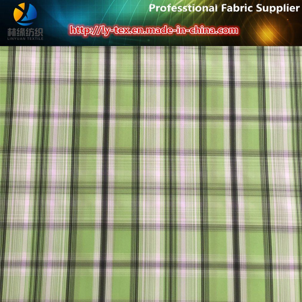 Polyester Memory Yarn Dyed Fabric for Jacket