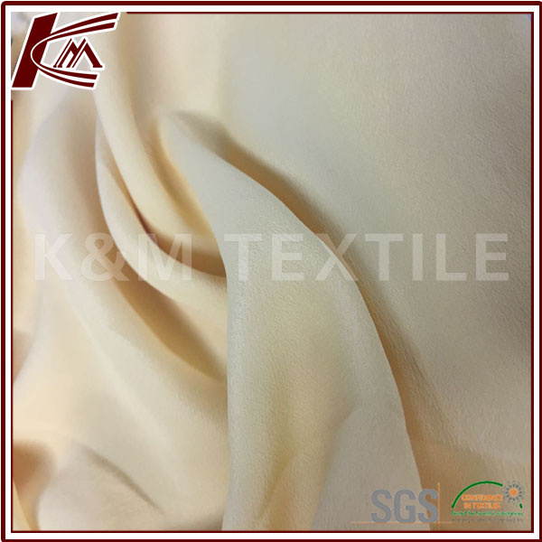 Single Color Dyed Fabric Silk Viscose Fabric Blended