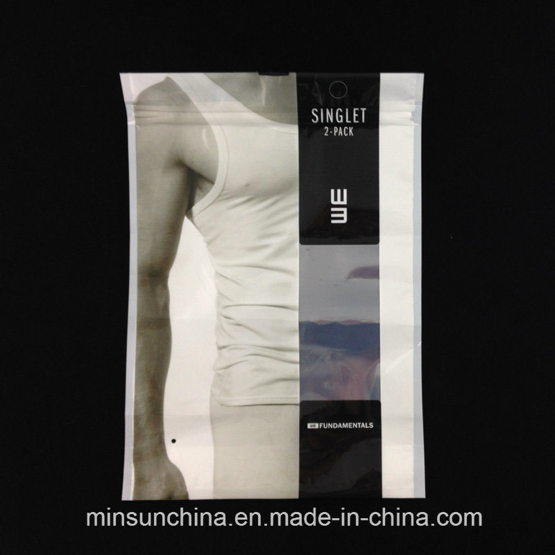 Stand up Zipper Packaging Bag for Sport Wear Clothing
