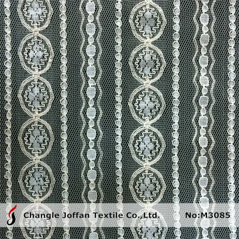 Textile Geometric African Net Lace Fabric (M3085)
