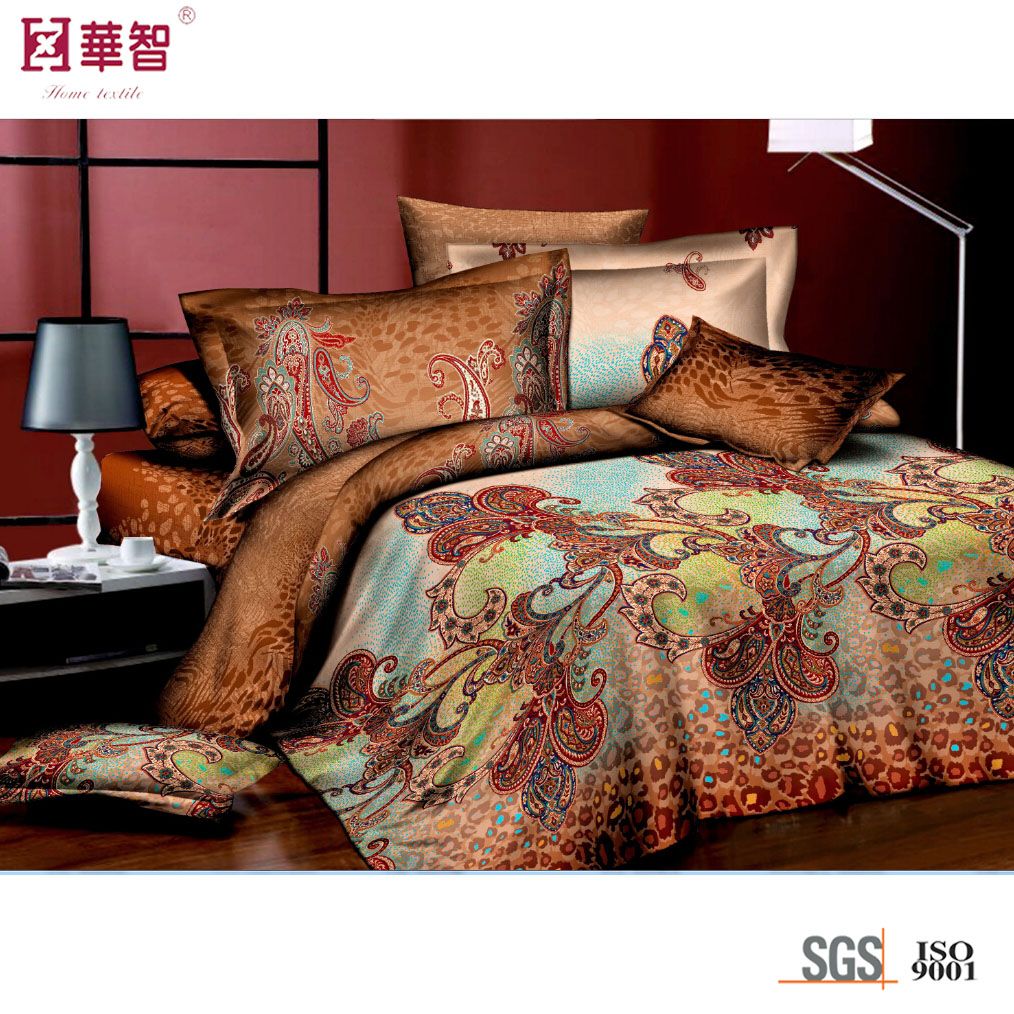 90g Brushed 4PCS Fitted Sheets Sets for Low-Middle Market
