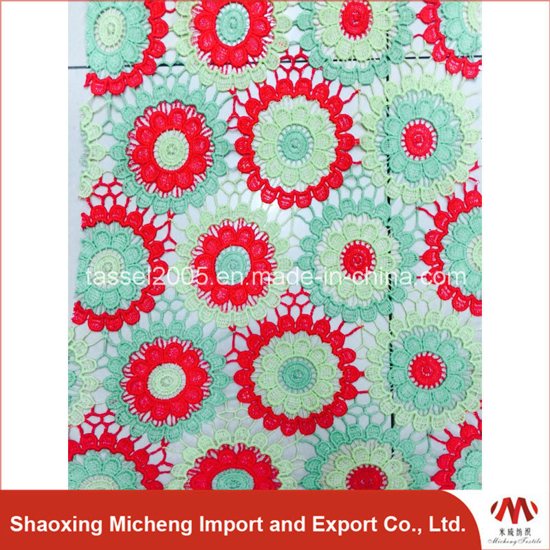 Multi Color Guipure Lace for Party