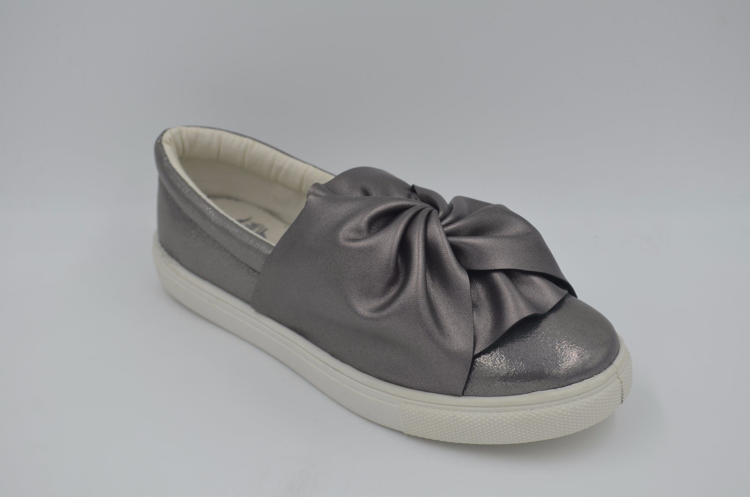 Lady Casual Shoes with Grey Pattern