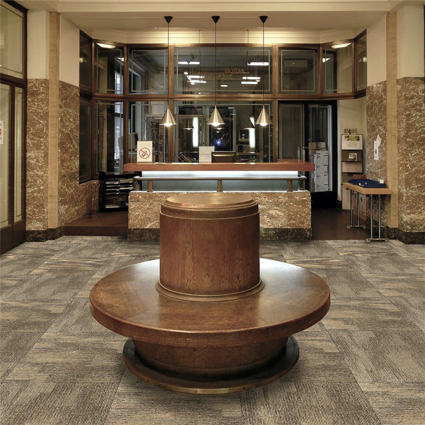 Free Jointing Carpet Tile with PVC Backing for Office and Meeting Hall