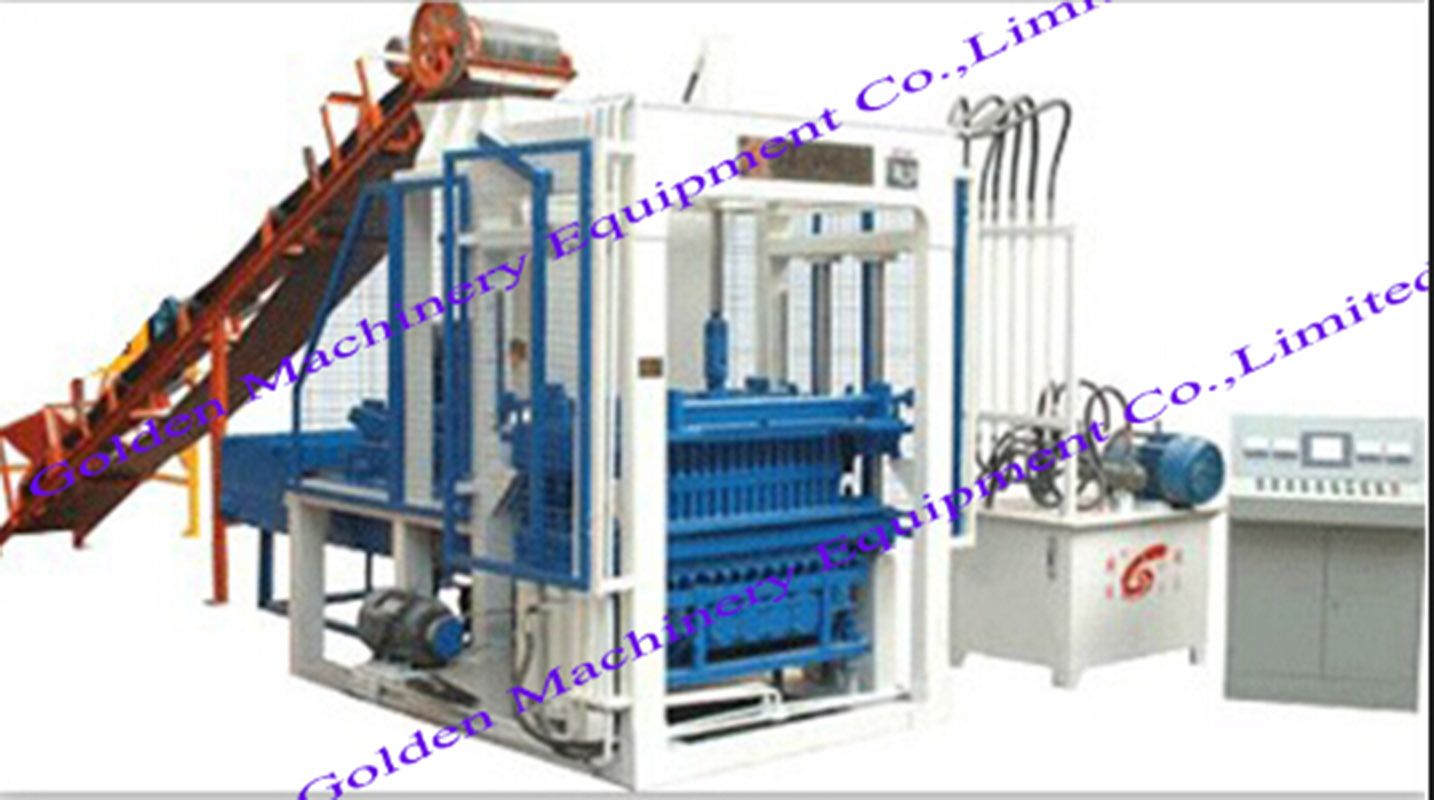 China Concrete Cushion Brick Bar Pad Block Making Machine