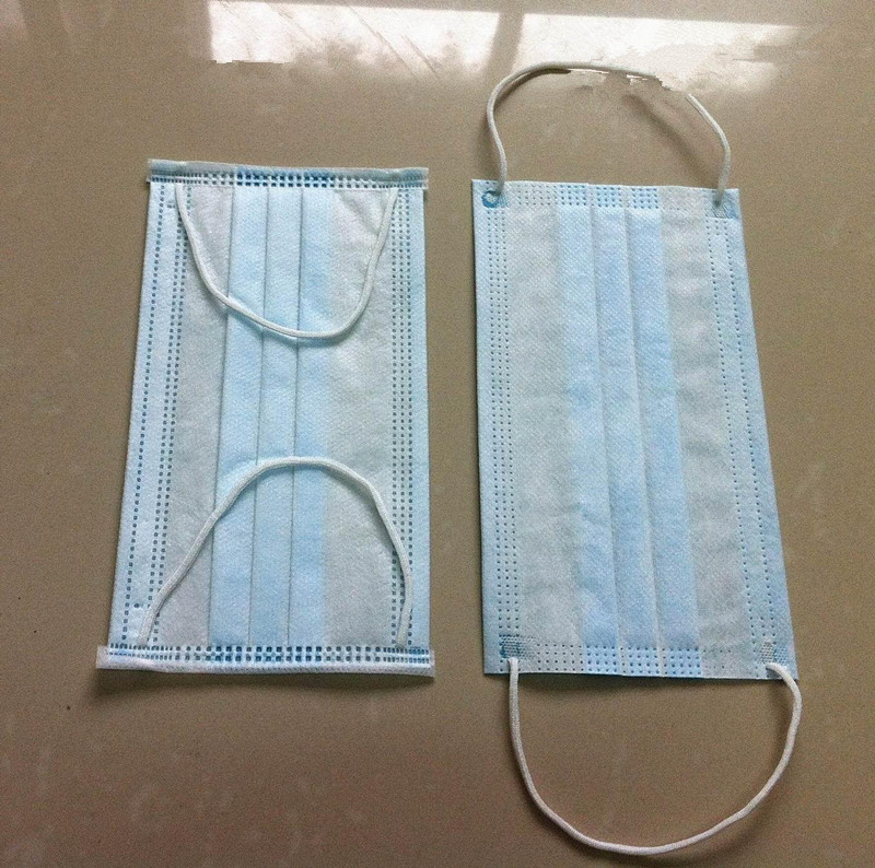3 Ply Elastic Earloop Medical Dustproof Disposable Face Masks